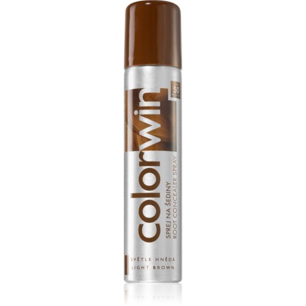 Colorwin Colorwin Hair pršilo za takojšnje prekritje narastka odtenek Light Brown 75 ml