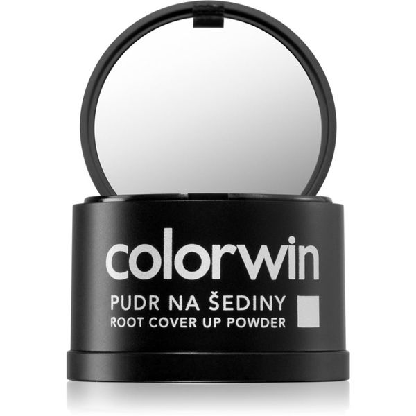 Colorwin Colorwin Powder puder za lase za volumen in prekritje sivih las odtenek Black 3,2 g