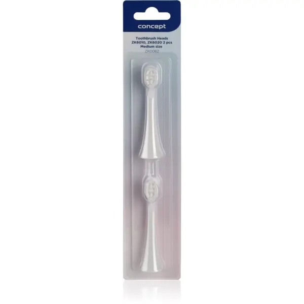 Concept Concept Kido Smile ZK0062 nadomestne glave za zobno ščetko Medium for ZK6010, ZK6020 2 kos