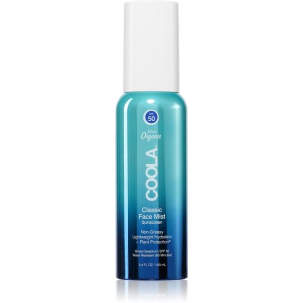 Coola Coola Classic meglica za sončenje za obraz SPF 50 100 ml