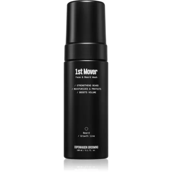 Copenhagen Grooming Copenhagen Grooming 1st Mover Face & Beard Wash pena za umivanje za brado 150 ml
