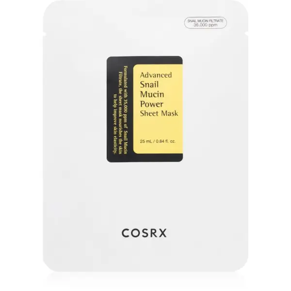 Cosrx Cosrx Advanced Snail Power Essence maska iz platna proti gubam z vlažilnim učinkom 25 ml