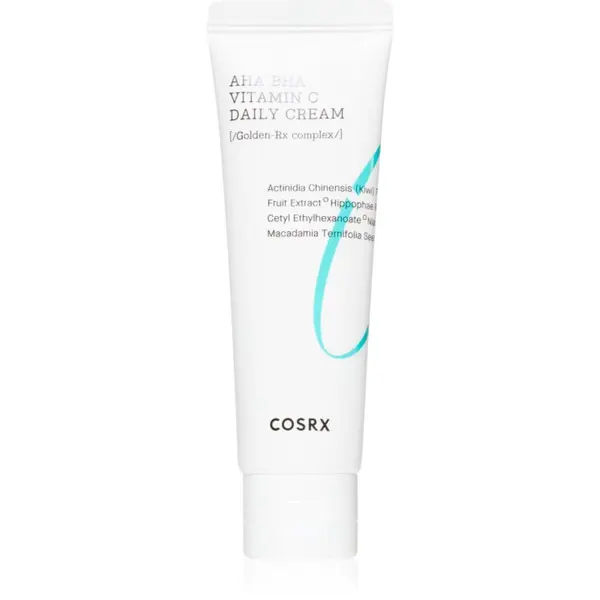 Cosrx Cosrx AHA/BHA Vitamin C Daily Cream gladilna in posvetlitvena krema z učinkom eksfoliacije 50 ml