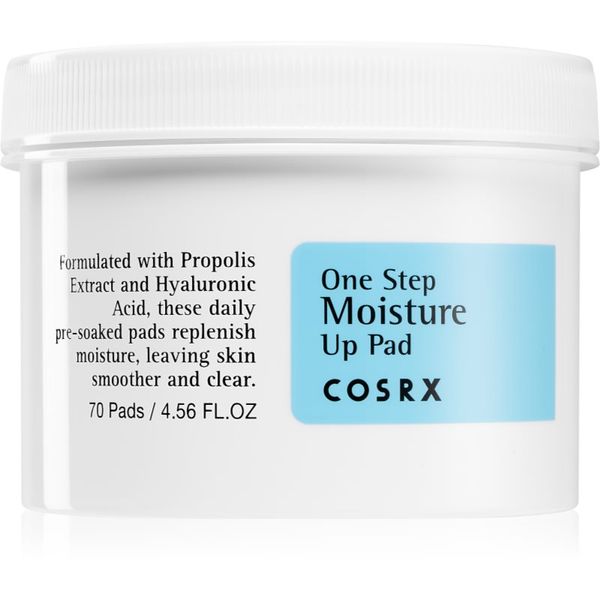 Cosrx Cosrx One Step Moisture piling blazinice za obraz z vlažilnim učinkom 70 kos