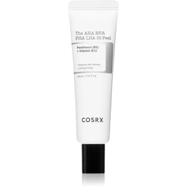 Cosrx Cosrx The AHA BHA PHA LHA gelasti piling proti črnim pikicam 30 ml