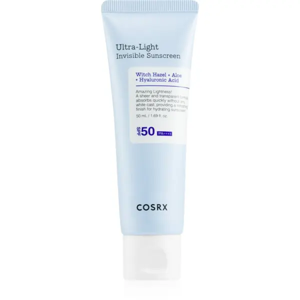 Cosrx Cosrx Ultra-Light Invisible Sunscreen ultra lahka krema za sončenje za obraz in telo SPF 50+ 50 ml