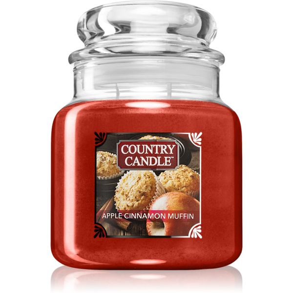 Country Candle Country Candle Apple Cinnamon Muffin dišeča sveča 453 g