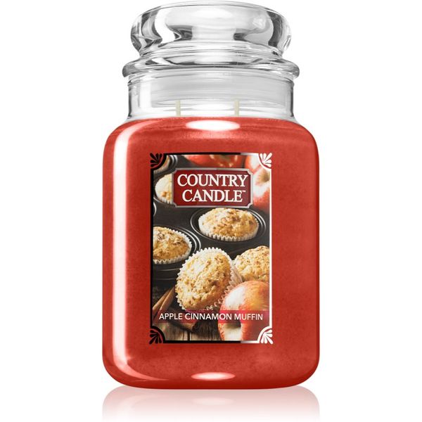 Country Candle Country Candle Apple Cinnamon Muffin dišeča sveča 680 g