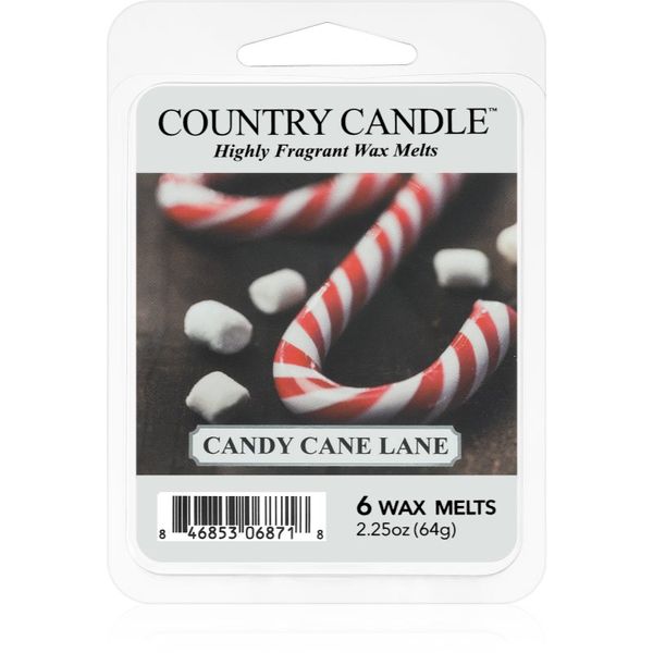 Country Candle Country Candle Candy Cane Lane vosek za aroma lučko 64 g