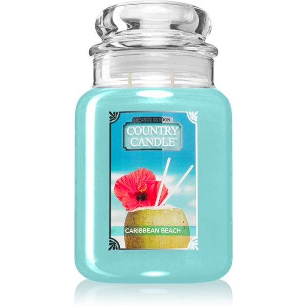 Country Candle Country Candle Caribbean Beach dišeča sveča 737 g