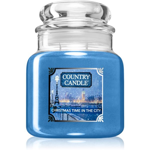 Country Candle Country Candle Christmas Time In The City dišeča sveča 453 g