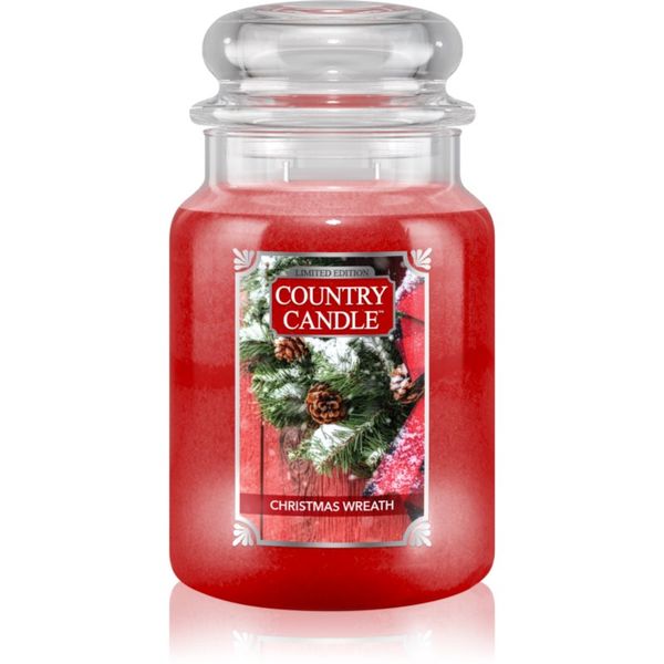 Country Candle Country Candle Christmas Wreath dišeča sveča 737 g