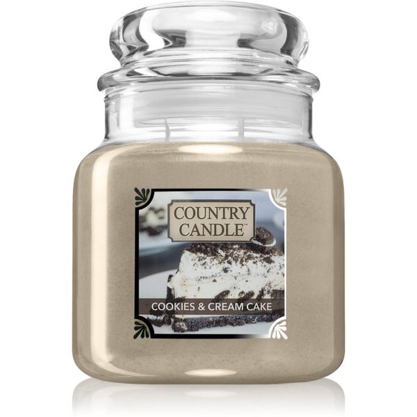 Country Candle Country Candle Cookies & Cream Cake dišeča sveča 453 g