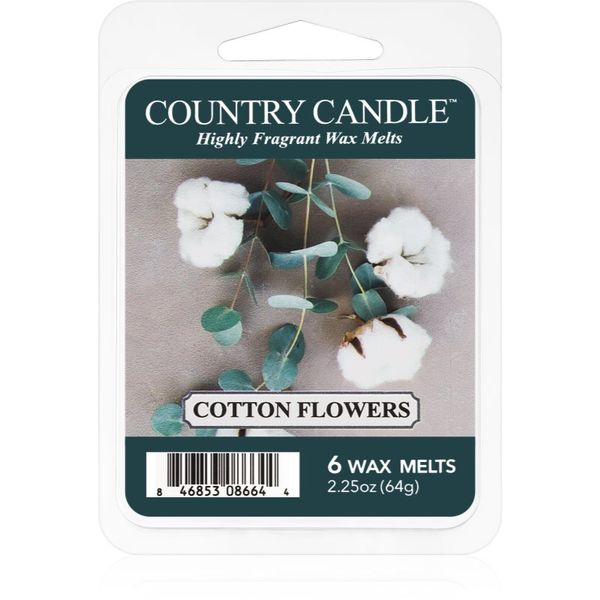 Country Candle Country Candle Cotton Flowers vosek za aroma lučko 64 g