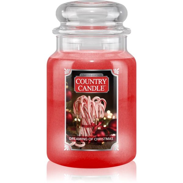 Country Candle Country Candle Dreaming of Christmas dišeča sveča 737 g