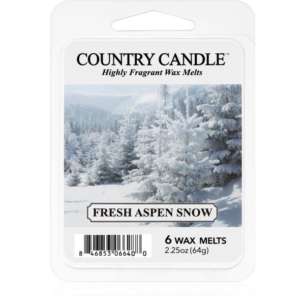 Country Candle Country Candle Fresh Aspen Snow vosek za aroma lučko 64 g