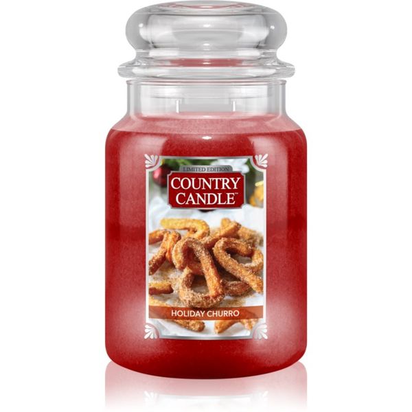 Country Candle Country Candle Holiday Churro dišeča sveča 737 g