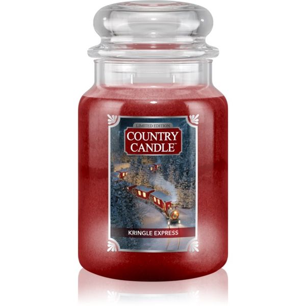 Country Candle Country Candle Kringle Express dišeča sveča 737 g