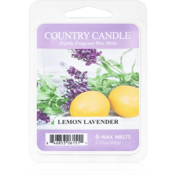 Country Candle Country Candle Lemon Lavender vosek za aroma lučko 64 g