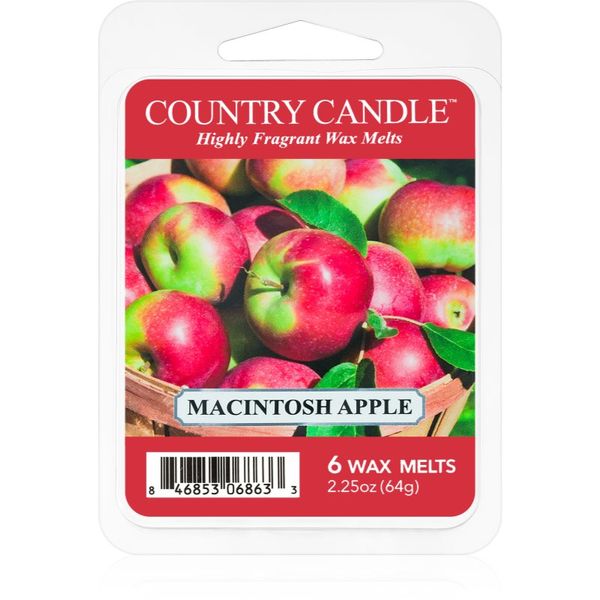 Country Candle Country Candle Macintosh Apple vosek za aroma lučko 64 g