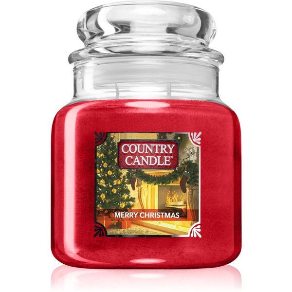 Country Candle Country Candle Merry Christmas dišeča sveča 453 g