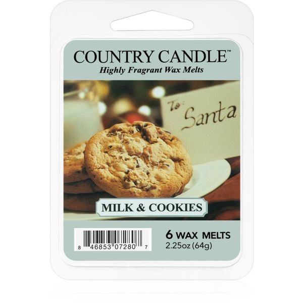 Country Candle Country Candle Milk & Cookies vosek za aroma lučko 64 g