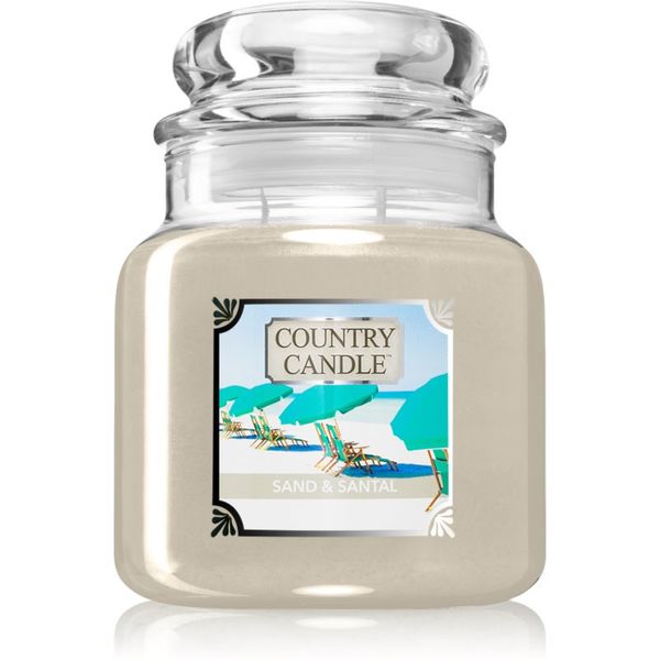 Country Candle Country Candle Sand & Santal dišeča sveča 510 g
