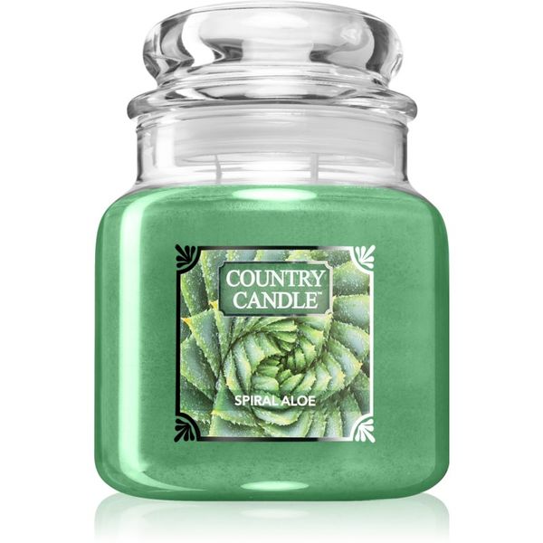 Country Candle Country Candle Spiral Aloe dišeča sveča 453 g