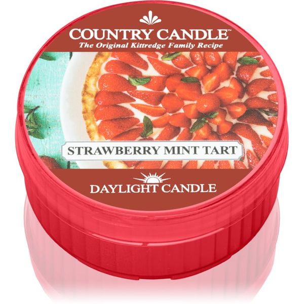 Country Candle Country Candle Strawberry Mint Tart čajna sveča 42 g