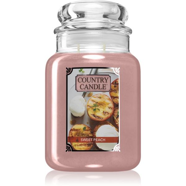 Country Candle Country Candle Sweet Peach dišeča sveča 680 g