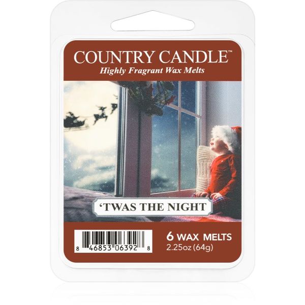 Country Candle Country Candle Twas the Night vosek za aroma lučko 64 g