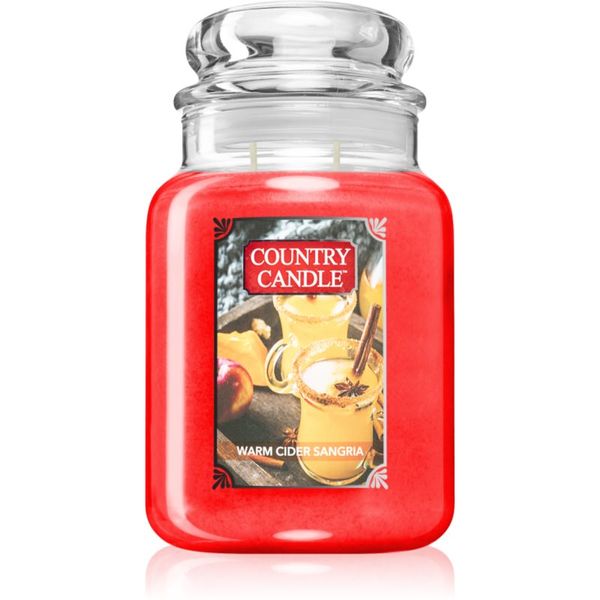 Country Candle Country Candle Warm Cider Sangria dišeča sveča 680 g