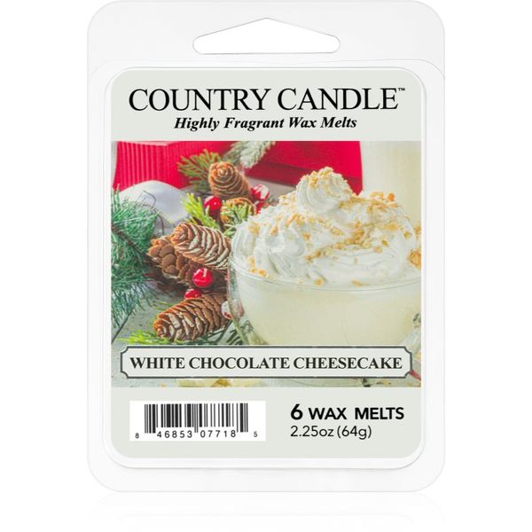 Country Candle Country Candle White Chocolate Cheesecake vosek za aroma lučko 64 g