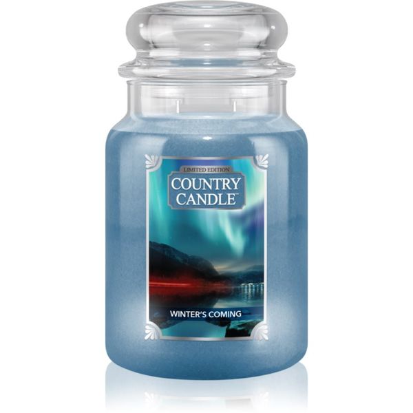 Country Candle Country Candle Winter's Coming dišeča sveča 737 g