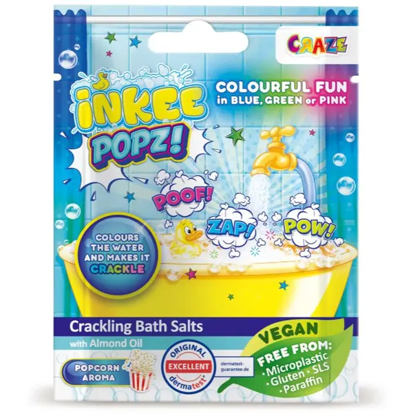 Craze Craze Crackling Salts barvna kopalna sol za otroke 15 g