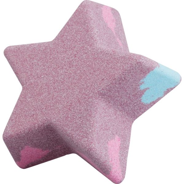 Craze Craze INKEE Foamy Star šumeča kopalna kroglica Pink 70 g