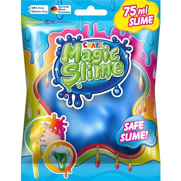 Craze Craze Magic Slime barvna sluz Blue 75 ml