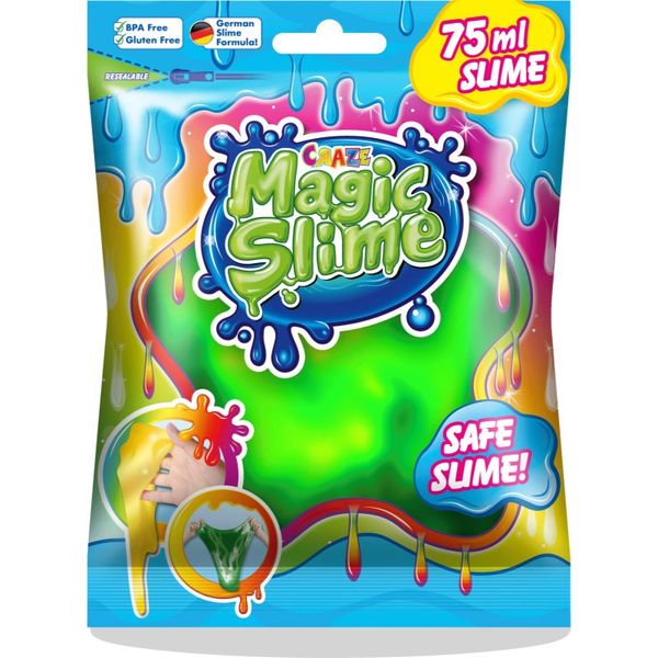Craze Craze Magic Slime barvna sluz Green 75 ml