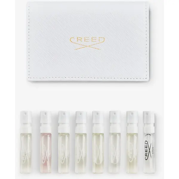 Creed Creed Leather Sample Wallet - White set za ženske