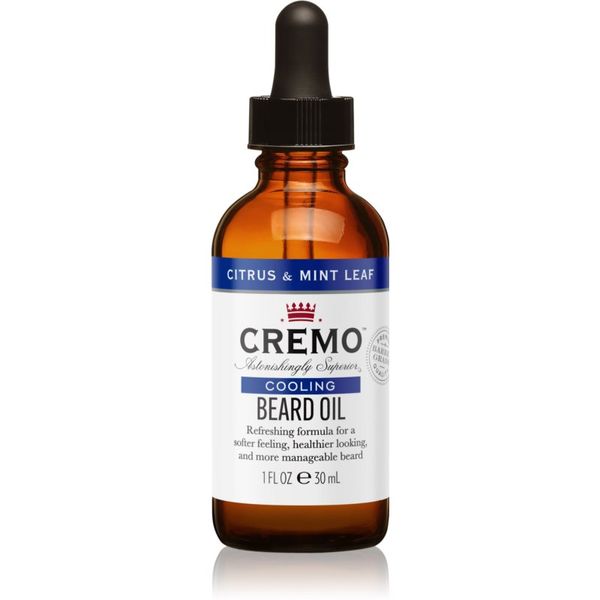 Cremo Cremo Cooling Beard Oil Citrus & Mint Leaf olje za brado 30 ml