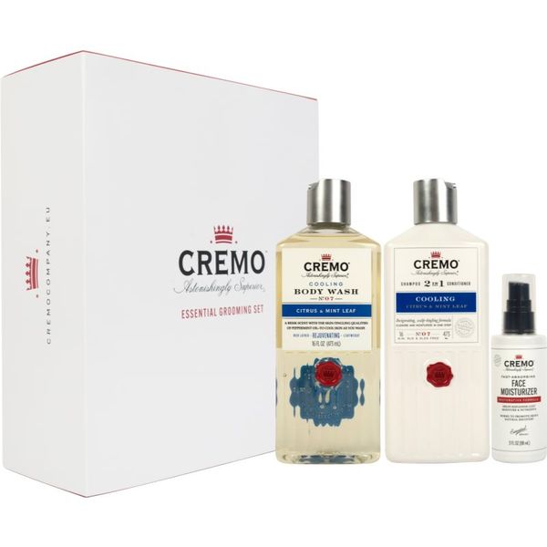 Cremo Cremo Essential Grooming Set darilni set (za lase in telo) za moške