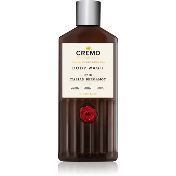 Cremo Cremo Italian Bergamot gel za prhanje za moške 473 ml