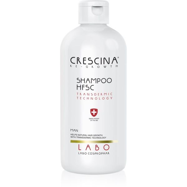 Crescina Crescina Transdermic šampon proti redčenju in izpadanju las za moške 500 ml