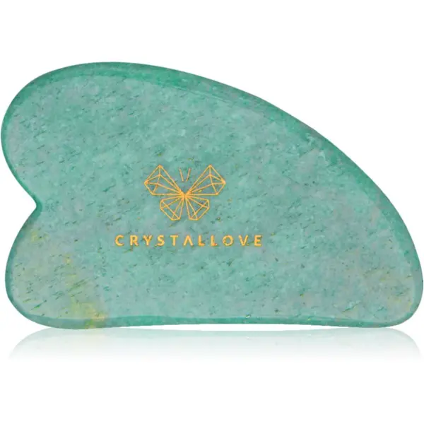 Crystallove Crystallove Amazonite Gua Sha pripomoček za masažo 1 kos