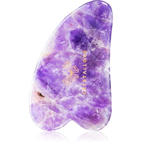 Crystallove Crystallove Amethyst Gua Sha pripomoček za masažo