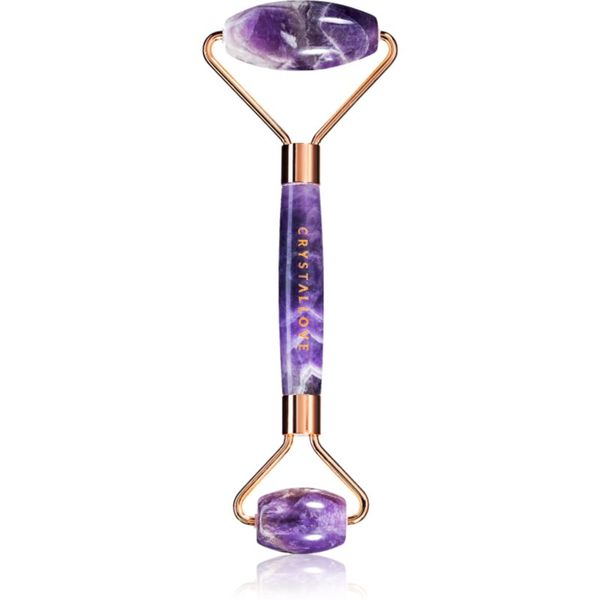 Crystallove Crystallove Amethyst Roller valjček za masažo za obraz