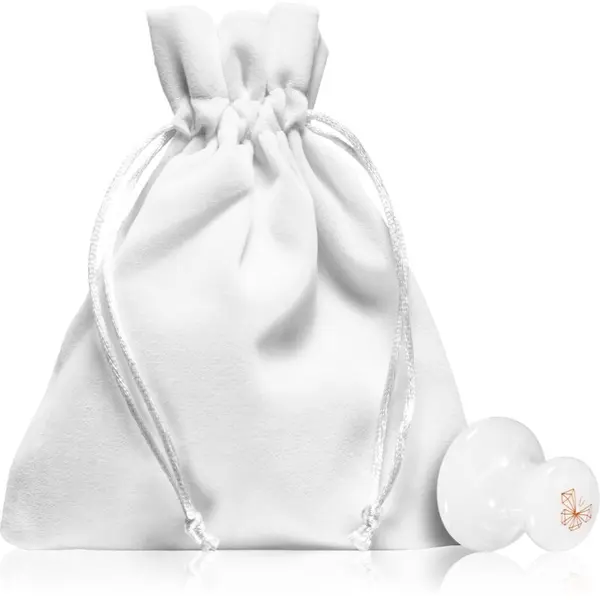 Crystallove Crystallove Clear Quartz Mushroom pripomoček za masažo za obraz 1 kos