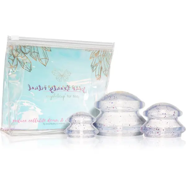 Crystallove Crystallove Crystalcup set proti celulitu Crystal 1 kos
