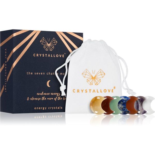 Crystallove Crystallove Energy Crystals The Seven Chakra Moons pripomoček za masažo 7 kos