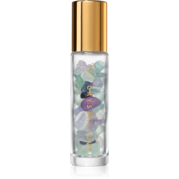 Crystallove Crystallove Fluorite Rainbow Oil Bottle roll-on s kristali polnilni 10 ml